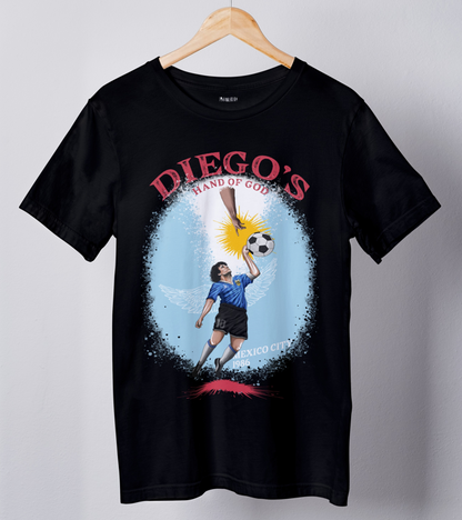 3_Diego's Hand of God T-Shirt for Men in Classic & Loose Fit