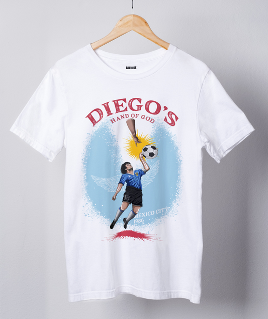 3_Diego's Hand of God T-Shirt for Men in Classic & Loose Fit